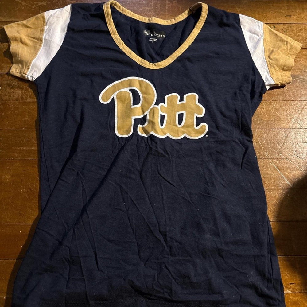 Pitt Navy and Gold T-Shirt